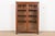 Antique American Empire Carved Oak Glass Front Bookcase, Circa 1890 For Sale - Image 10 of 10