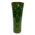 Mid Century Green Drip Glaze Vase For Sale