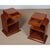 Brown Bedside Tables in Burr Wood, 1930s, Set of 2 For Sale - Image 8 of 11