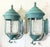 Pair of Vintage Solid Brass Wall Lanterns /Sconces 26”x 12” X13” For Sale - Image 10 of 15