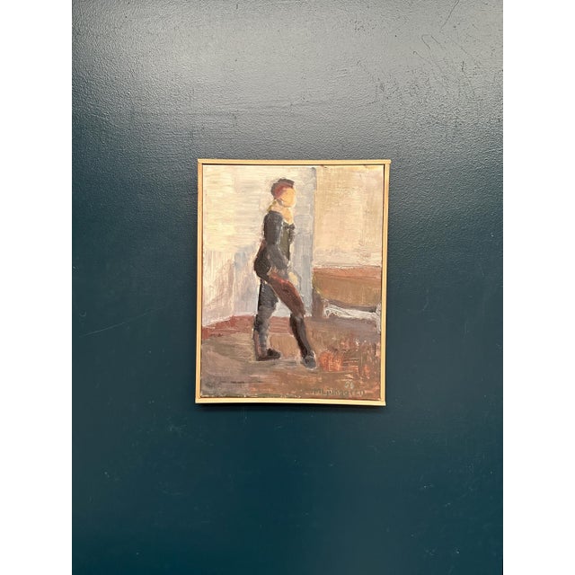 Martin Ljunggren, Dancing Model, 1956, Oil Painting on Canvas, Framed For Sale - Image 17 of 18
