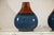 Pair of Artisan Ceramic Vases in Midnight Blue, Pre-Drilled for Lamp Conversion For Sale - Image 10 of 12