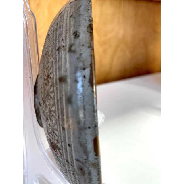 Antique Korean Ceramic Buncheong Bowl Joseon Dynasty For Sale In Atlanta - Image 6 of 13