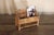 Awesome 1970s letter or paper holder for organzing your office. Wonderful burnt bamboo in slats with different...