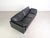 Conseta Three-Seater Sofa in Black Leather from Cor For Sale - Image 5 of 11