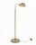 Mid-Century Modern Brass Shell Motif Floor Lamp For Sale - Image 4 of 7