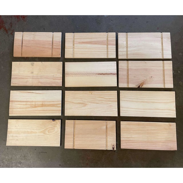 Vintage French Wooden Wine Crate Box Labels, Set of 12 For Sale - Image 11 of 13