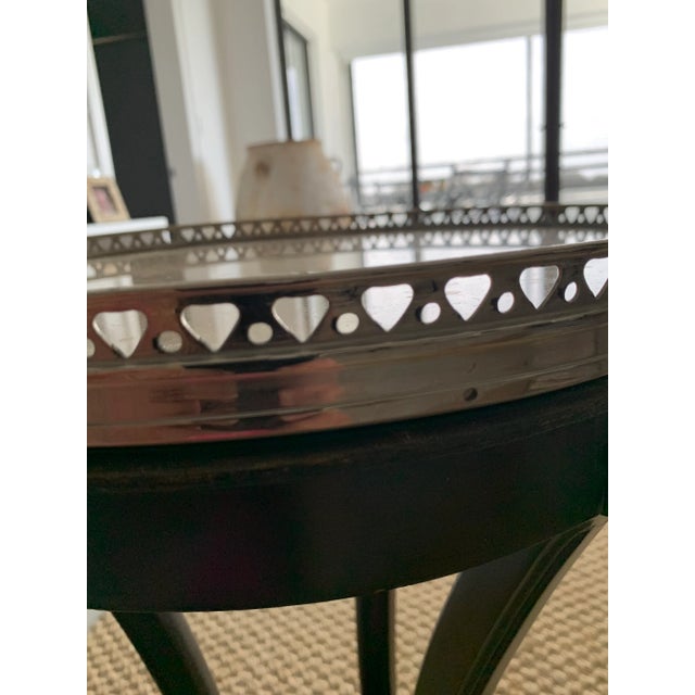 Late 18th Century End Table Round Antique For Sale - Image 5 of 11