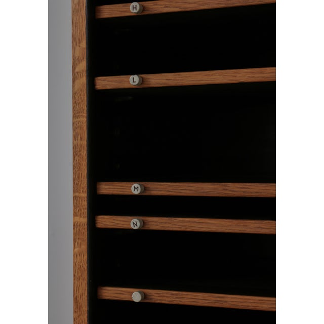 Scandinavian Modern Cabinet in Oak by I.P. Mørck, Denmark, 1930s For Sale - Image 6 of 16