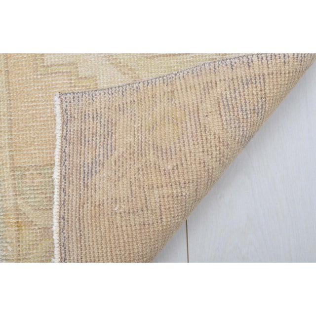 Mid 20th Century Handmade Wool Carpet For Sale - Image 4 of 5