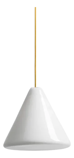 Ambient Lighting Glass Cone Bulb Lamp by Pedro Sottomayor