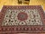 Vintage Persian Isfahan Rug, Hand-Knotted Wool, Floral Pattern, Ivory & Red, 7x11 For Sale - Image 10 of 18