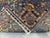 Blue Floral Sultani Wool Area Rug With Natural Dyes, 4'9" X 6'10" For Sale - Image 12 of 13