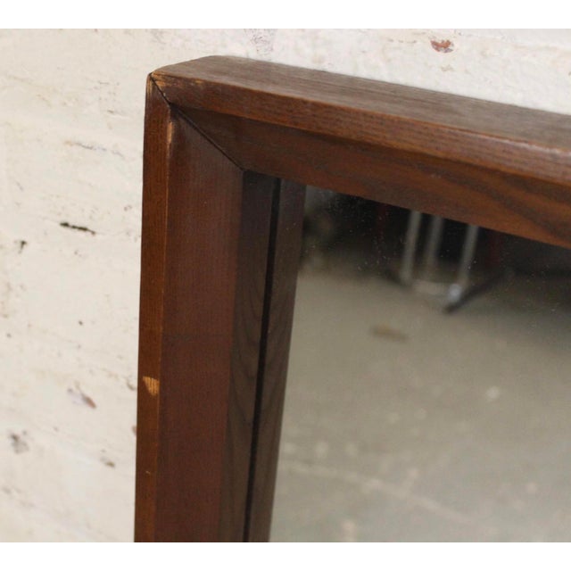 Glass Brutalist 'Staccato' Mirror by Lane Furniture For Sale - Image 7 of 8