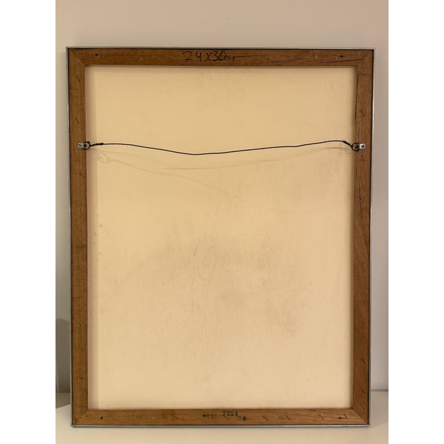 Man Ray 1995 Man Ray Three Peaches Poster for Sotheby's, Framed, Original For Sale - Image 4 of 6