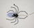 Mid-Century Modern Wall Lamp in Metal and Murano Glass Depicting a Spider, Italy, 1950s For Sale - Image 6 of 17