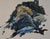 Rasmus by Jaclyn Alderete | Oil on board Portrait of a person lying on a bed. For Sale
