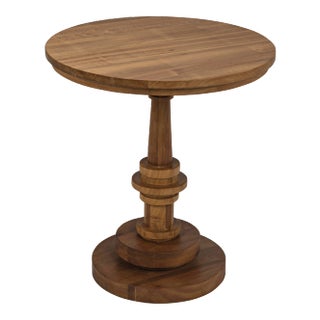 NOIR Comodo Side Table in Gold Teak