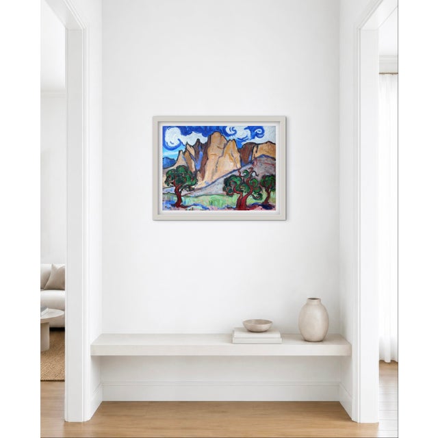 Canyon Rhythm - Contemporary Original Oil Painting Landscape For Sale In Reno/Lake Tahoe - Image 6 of 10