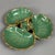 Green Gold Shell Artistic Majolica Centerpiece by CAT G.T, 1960s For Sale - Image 12 of 12
