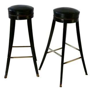 Vintage French Stools, 1920s, Set of 2 For Sale