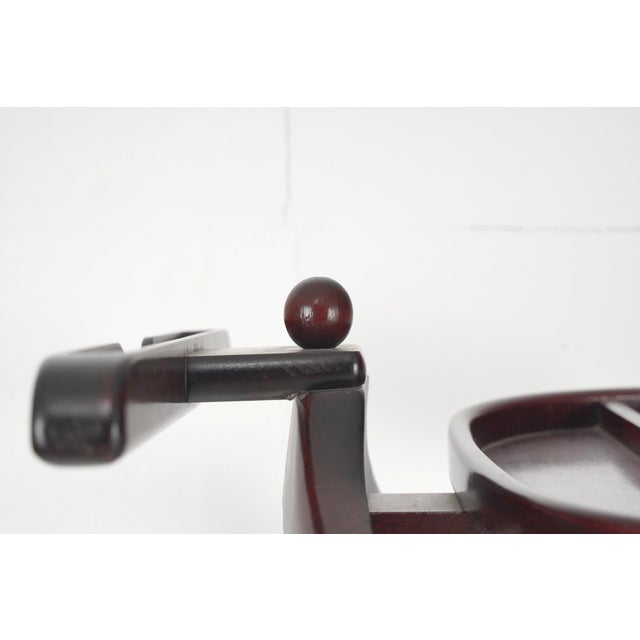 1950s Wood Fitwell Valet Stand Gentleman's Servant For Sale - Image 9 of 15