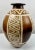 Studio Pottery Brown & Off White Vase W Tribal-Inspired Geometric Motifs Signed For Sale - Image 10 of 13