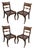 Regency Painted Side Chairs - Set of 4 For Sale - Image 11 of 11