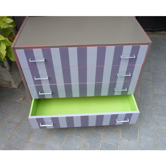 1950s Vintage Four-Drawer Chest of Drawers, 1950s For Sale - Image 5 of 9