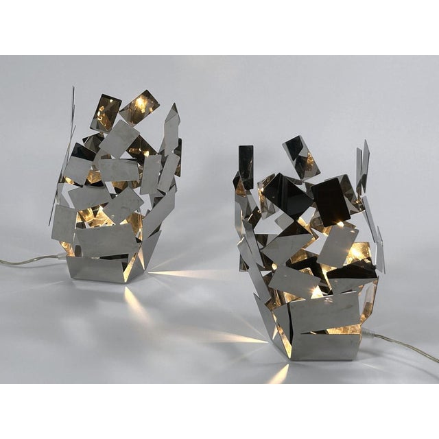 Early 21st Century La Stanza Dello Scrocco Table Lamps by Mario Trimarchi for Alessi, 2010s, Set of 2 For Sale - Image 5 of 18