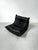 French Togo Lounge Chair in Black Leather by Michel Ducaroy for Ligne Roset, 1970s For Sale - Image 5 of 12