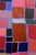 "Squares / Turquoise Purple Orange" Large Abstract Oil Painting by Simon Findlay For Sale - Image 16 of 17