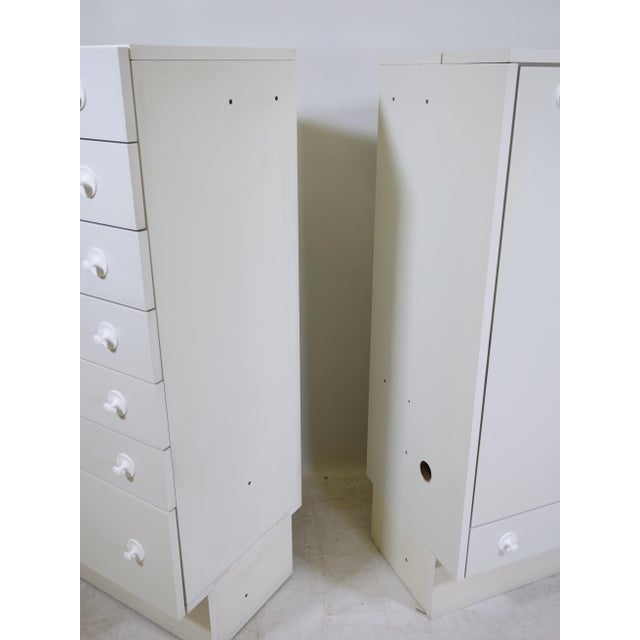 Wood Postmodern Wooden Highboard Cabinet with Fold-Out Desk from Interlübke, 1970s-1980s For Sale - Image 7 of 18