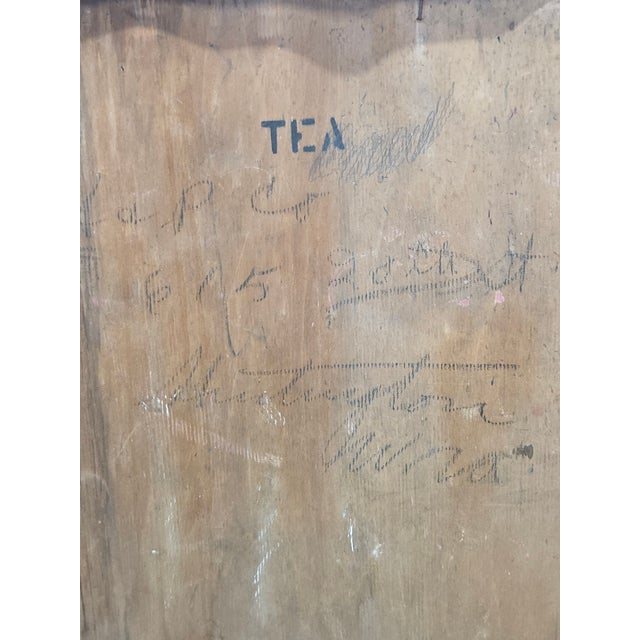 Antique A&p Tea Bin, Wood With Red Paint, Country Style, Circa 1920 For Sale - Image 14 of 15