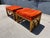Pair of unique Drexel Ottomans. Wood frames with gold finish and fabric seats. Original condition, sold as is. Can be used...