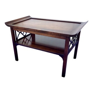 Antique 1940s Ferguson Brothers Manufacturing Co. Mahogany Coffee Table For Sale