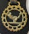 English Martingale Dereham Leather Horse Strap With 5 Horse Brasses For Sale - Image 4 of 7