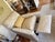 Attributed to Gregorius Pineo Amsterdam Reclining Chair — Custom Gold Upholstery For Sale - Image 9 of 12