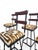 Brutalist Vintage Brutalist Barstools, 1970s, Set of 6 For Sale - Image 3 of 8