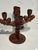 Vintage Hand Carved Wood Five Arms Candelabra. For Sale In Miami - Image 6 of 8