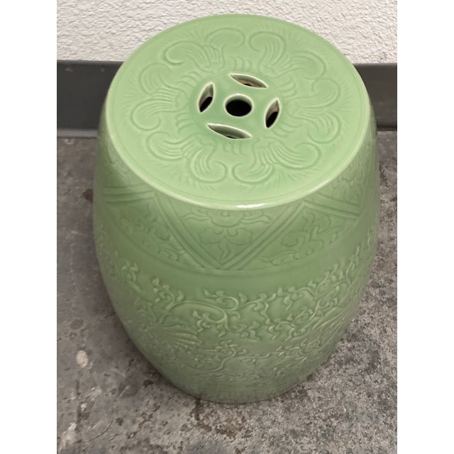 Safavieh Lotus Garden Stool For Sale In San Francisco - Image 6 of 12