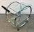 Mid 20th Century Mid-Century Glass and Chrome Bar Cart by George Mulhaser for Dia For Sale - Image 5 of 12