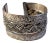 Vintage Egyptian Braided Cuff in Siver For Sale