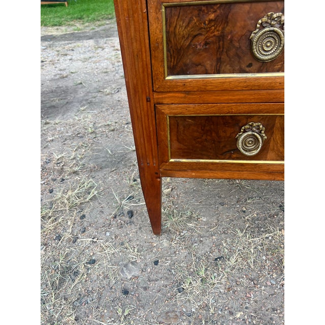 French 19th Century Louis XVI Walnut Chest of Drawers For Sale - Image 10 of 12