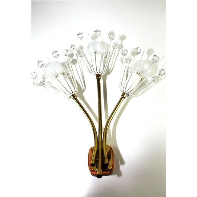 1950s Sconce by Emil Stejnar for Rupert Nikoll, 1950s For Sale - Image 5 of 9