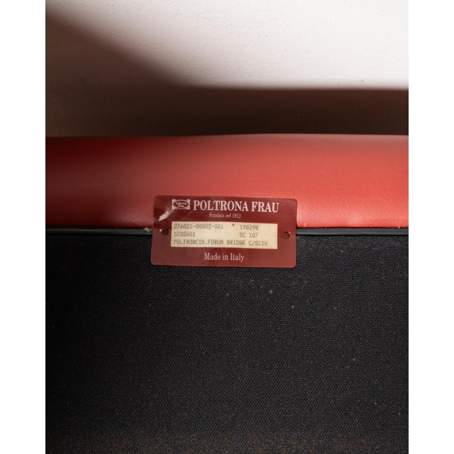 1980s Forum Bridge Armchair from Poltrona Frau, 1980s For Sale - Image 5 of 11