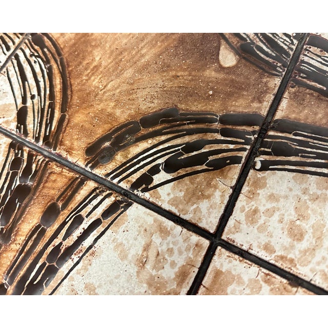 Wood Tile Top Coffee or Side Table by Trioh Denmark For Sale - Image 7 of 8