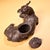 Early 20th Century Gilt Bronze Mythical Beast Figure – 6.3" Recumbent Qilin Sculpture For Sale - Image 9 of 9