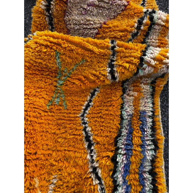 Textile Moroccan Boujad Berber Runner Rug, 1990 For Sale - Image 7 of 11