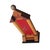 Postmodern Postmodern Table Clock by Pirondini, 1980s For Sale - Image 3 of 9